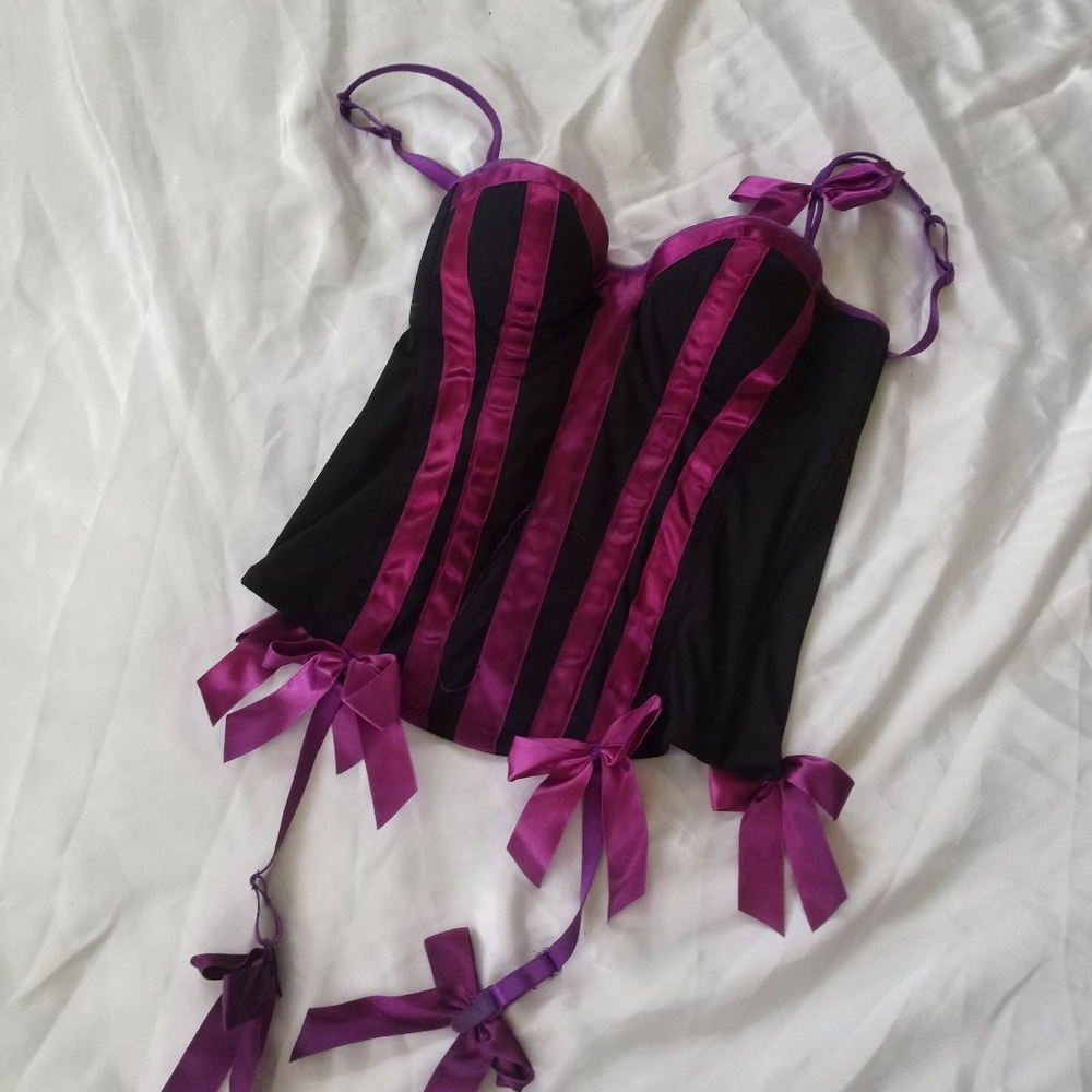 Purple Tripp corset top